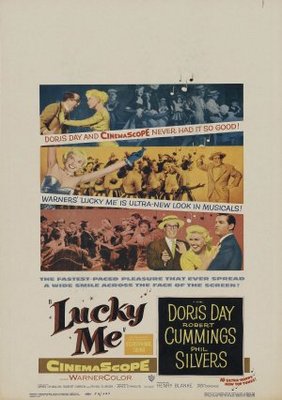 Lucky Me movie poster (1954) pillow