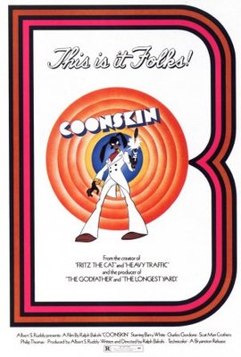 Coonskin movie poster (1975) wooden framed poster