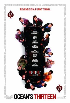 Ocean's Thirteen movie poster (2007) Mouse Pad MOV_6586979f