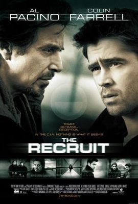 The Recruit movie poster (2003) wooden framed poster