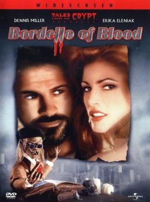 Bordello of Blood movie poster (1996) metal framed poster