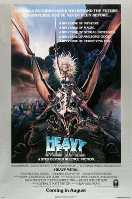 Heavy Metal movie poster (1981) wood print