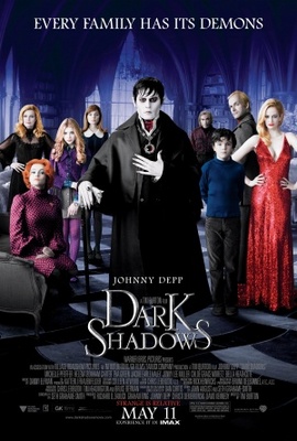 Dark Shadows movie poster (2012) Stickers MOV_65d2ef0e