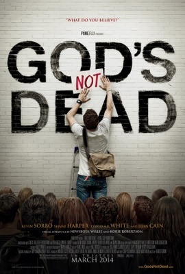God's Not Dead movie poster (2014) wood print