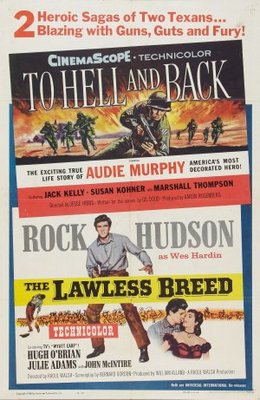 To Hell and Back movie poster (1955) hoodie