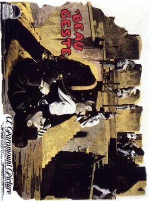 Beau Geste movie poster (1926) wood print