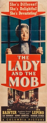 The Lady and the Mob movie poster (1939) poster with hanger
