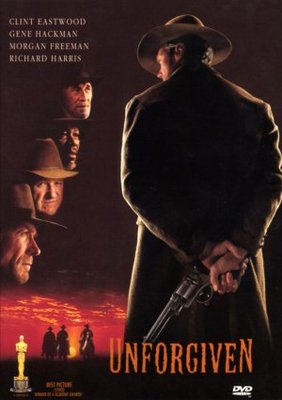 Unforgiven movie poster (1992) poster with hanger