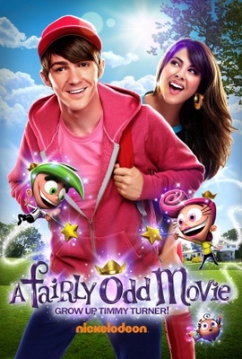 A Fairly Odd Movie: Grow Up, Timmy Turner! movie poster (2011) pillow
