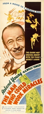 The Man Who Could Work Miracles movie poster (1936) poster