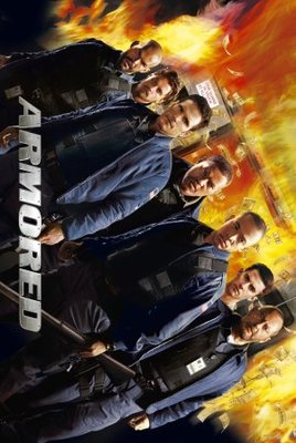 Armored movie poster (2009) canvas poster