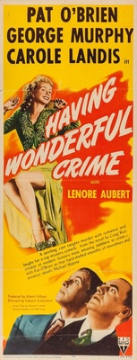 Having Wonderful Crime movie poster (1945) tote bag