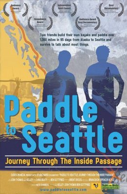 Paddle to Seattle: Journey Through the Inside Passage movie poster (2009) poster with hanger