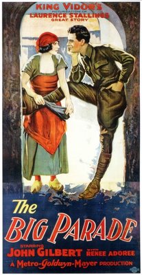 The Big Parade movie poster (1925) metal framed poster