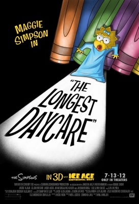 The Simpsons: The Longest Daycare movie poster (2012) poster with hanger