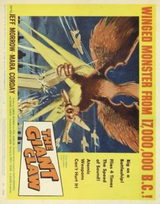 The Giant Claw movie poster (1957) poster with hanger