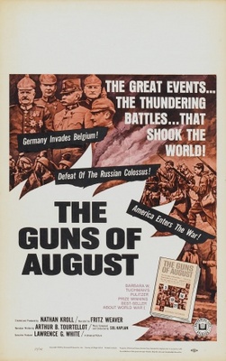 The Guns of August movie poster (1964) canvas poster
