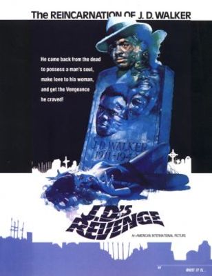 J.D.'s Revenge movie poster (1976) wooden framed poster
