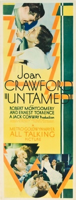Untamed movie poster (1929) pillow