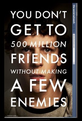 The Social Network movie poster (2010) Mouse Pad MOV_66544ac8
