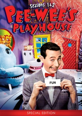 Pee-wee's Playhouse movie poster (1986) metal framed poster