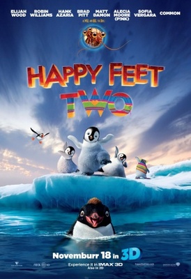 Happy Feet Two movie poster (2011) poster with hanger