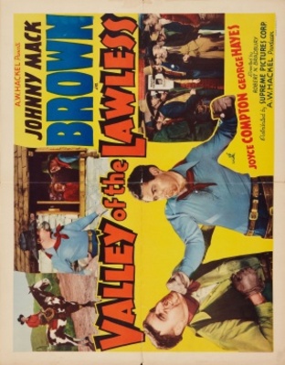 Valley of the Lawless movie poster (1936) canvas poster