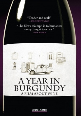 A Year in Burgundy movie poster (2012) wood print