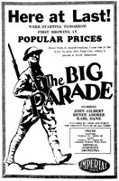 The Big Parade movie poster (1925) Mouse Pad MOV_66790c33