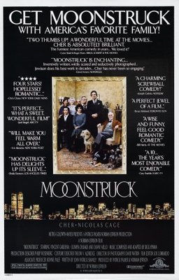 Moonstruck movie poster (1987) t-shirt