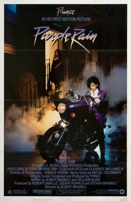 Purple Rain movie poster (1984) tote bag