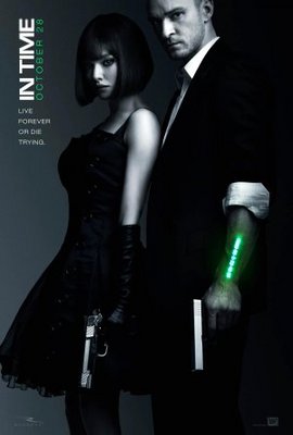 In Time movie poster (2011) poster with hanger