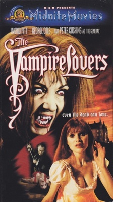 The Vampire Lovers movie poster (1970) metal framed poster