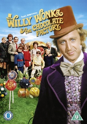 Willy Wonka & the Chocolate Factory movie poster (1971) Stickers MOV_66ade337