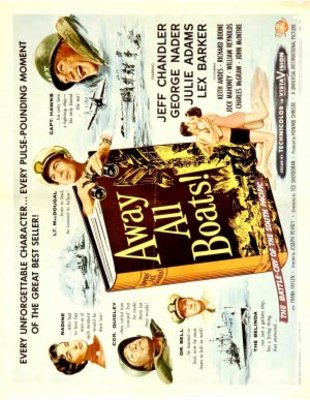 Away All Boats movie poster (1956) Stickers MOV_66c687e0