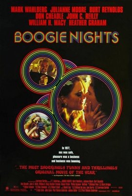 Boogie Nights movie poster (1997) poster with hanger