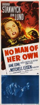 No Man of Her Own movie poster (1950) Stickers MOV_66ce17c4