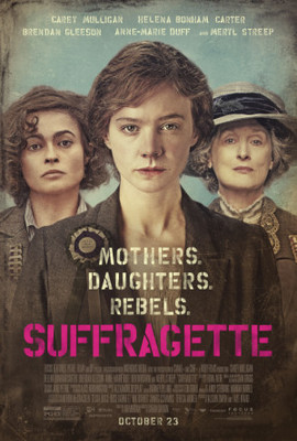 Suffragette movie poster (2015) metal framed poster
