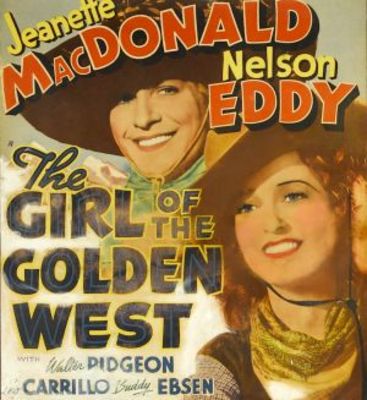 The Girl of the Golden West movie poster (1938) wood print