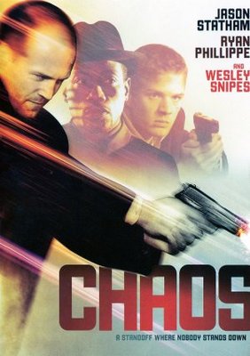 Chaos movie poster (2005) wood print