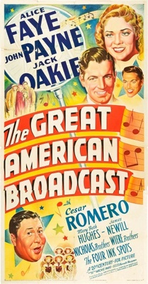 The Great American Broadcast movie poster (1941) wooden framed poster