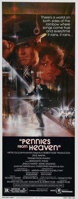 Pennies from Heaven movie poster (1981) canvas poster