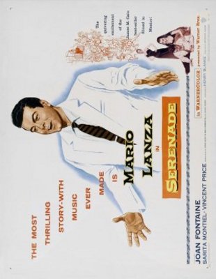 Serenade movie poster (1956) wooden framed poster
