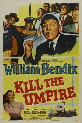Kill the Umpire movie poster (1950) metal framed poster