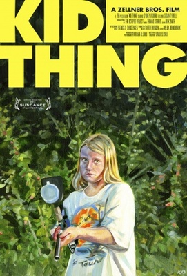 Kid-Thing movie poster (2012) wood print