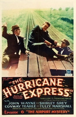 The Hurricane Express movie poster (1932) wood print