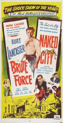 Brute Force movie poster (1947) poster with hanger