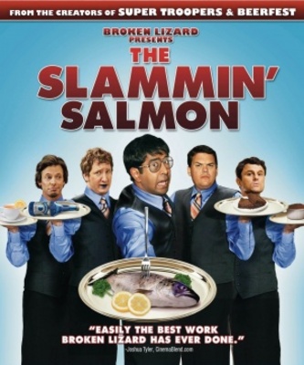 The Slammin' Salmon movie poster (2009) canvas poster