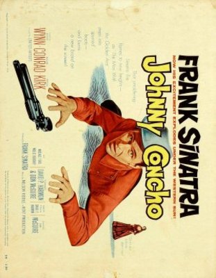Johnny Concho movie poster (1956) canvas poster