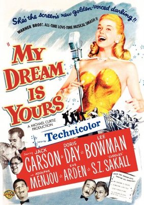 My Dream Is Yours movie poster (1949) wood print